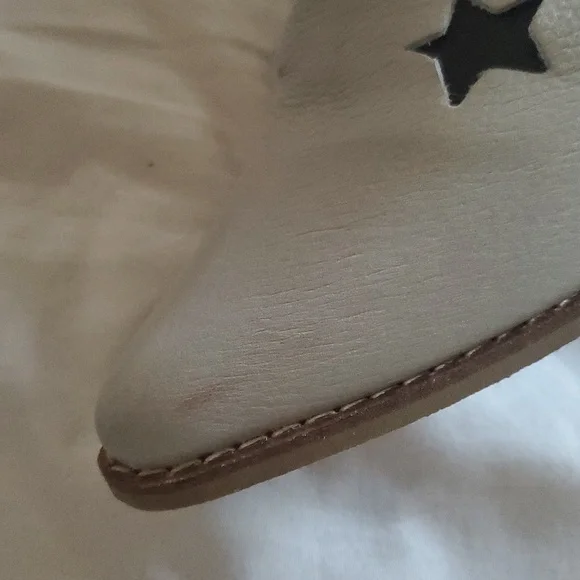 Silvia Cobos Shoot For The Moon Leather Star Booties - Picture 8 of 12